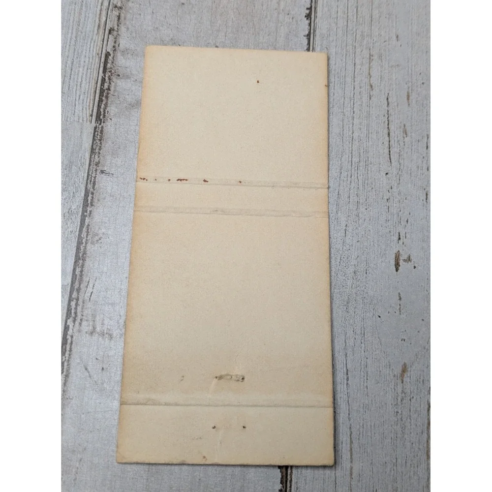 N/A vintage matchbook